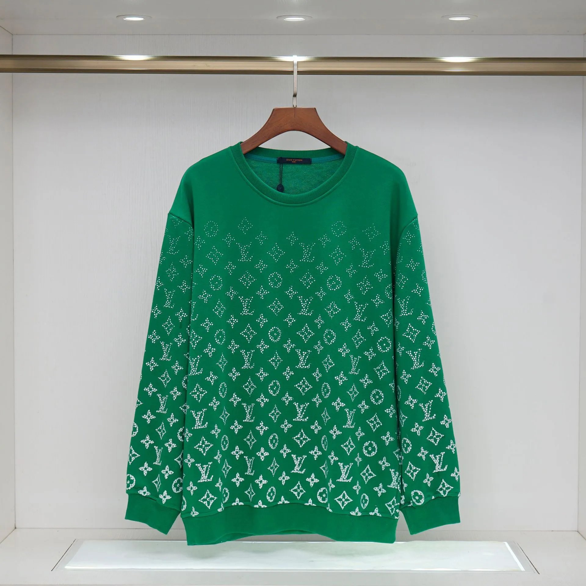 Supreme Hoodies & Sweatshirts Monogram Hooded Pullover — Green 719