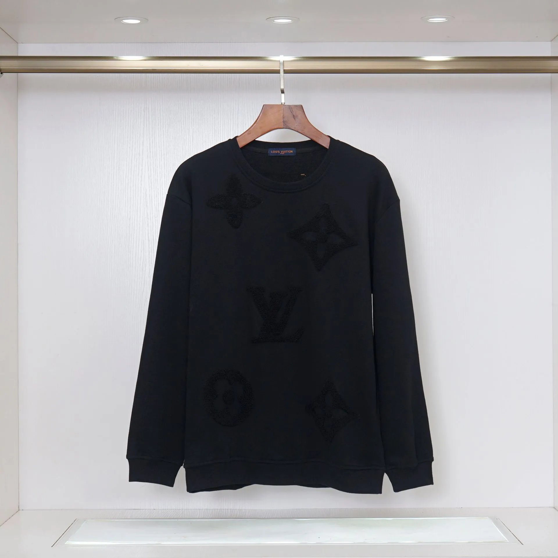 Supreme Hoodies & Sweatshirts Monogram Hooded Pullover — Black 722
