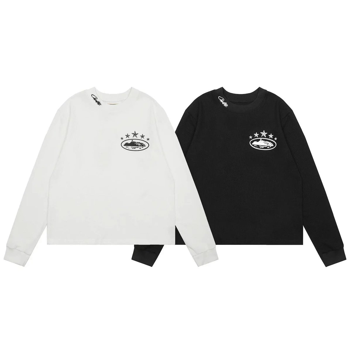 Corteiz Long Sleeve Rash Guard Black Activewear product detail 2 in Litbuy spreadsheet finds
