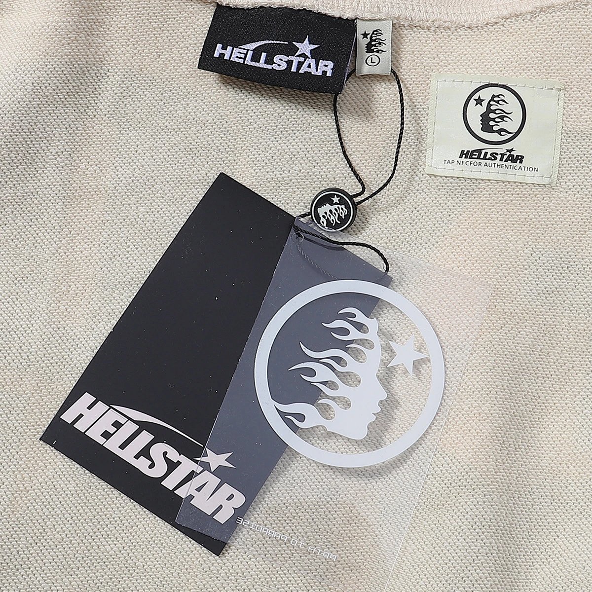 Hellstar Graphic Print Track Pants Blue Sweatpants product detail 36 in Litbuy spreadsheet finds
