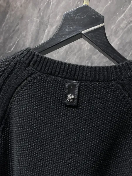 Chrome Hearts x Unknown Knit Sweater White with Silver Hardware Embellishment - 16