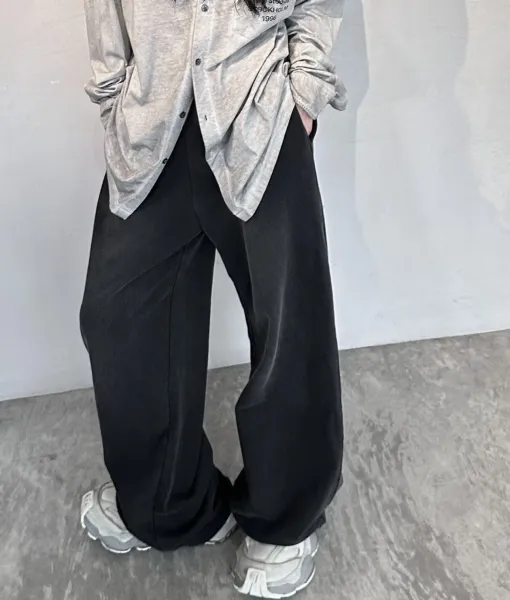 Maison Margiela Tabi-Inspired Elastic Waist Pants Black Pants - 5