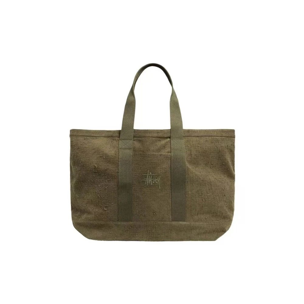 Stussy Canvas Tote Bag with Embroidery photo 5