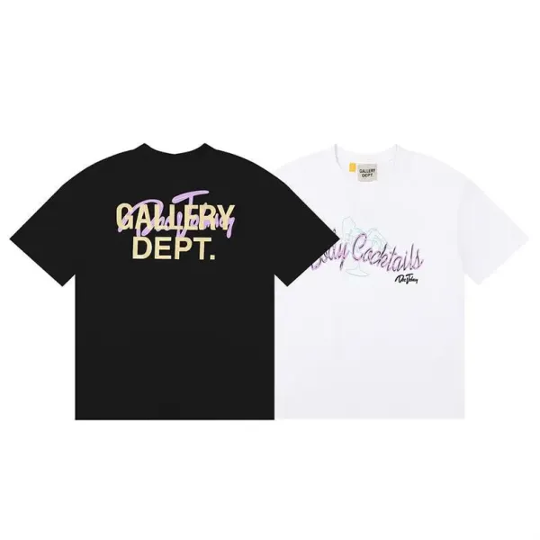 Gallery Dept. Logo Print Black T-Shirt - 31