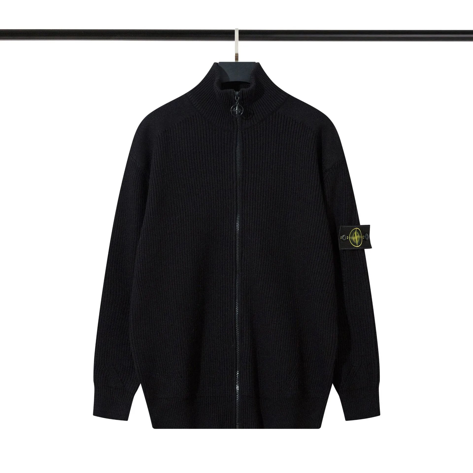Stone Island Zip Neck Knit Sweater photo 2