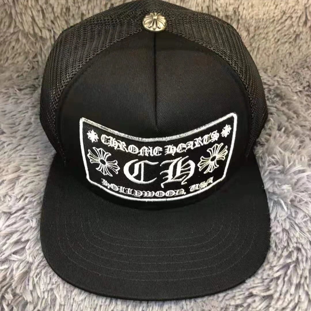 Chrome Hearts Hats Embroidered Logo Patch Baseball Cap image 5