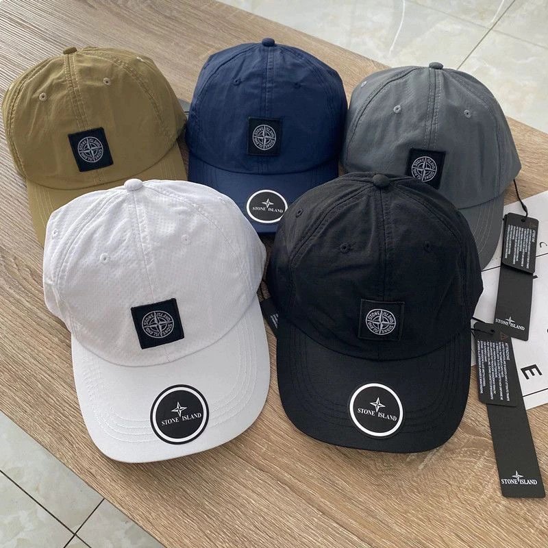 Stone Island Compass Logo Baseball Cap T-Shirt