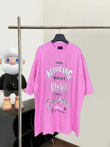 Balenciaga x Voilà This T-Shirt Has Not Been Done Before White T-Shirt - 3