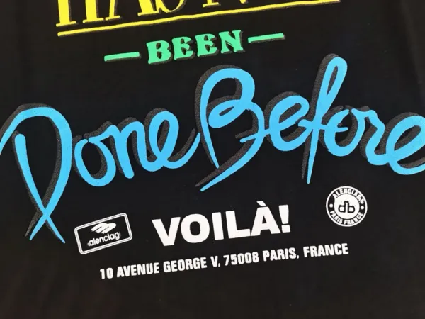 Balenciaga x Voilà This T-Shirt Has Not Been Done Before White T-Shirt - 13