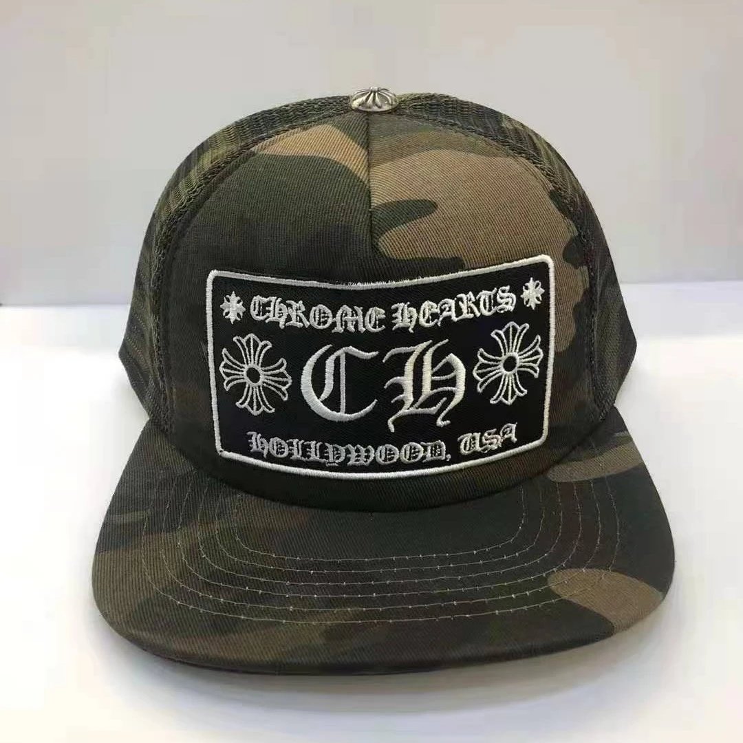 Chrome Hearts Hats Embroidered Logo Patch Baseball Cap image 4