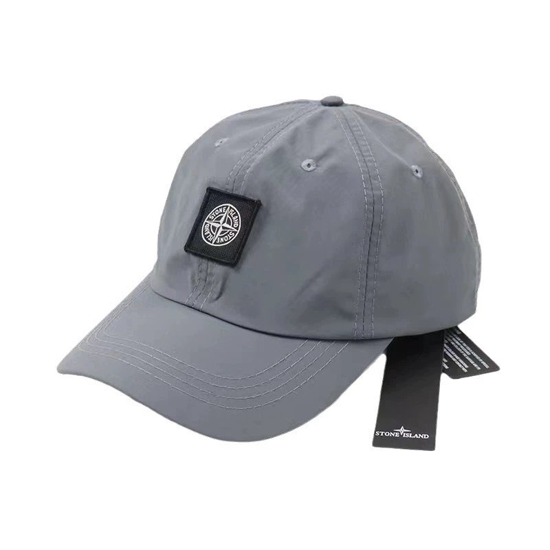 Stone Island Classic Cap Khaki Navy Gray White Black Casual Baseball Hat