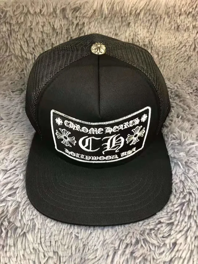 Chrome Hearts Hats Embroidered Logo Patch Baseball Cap product detail image 10