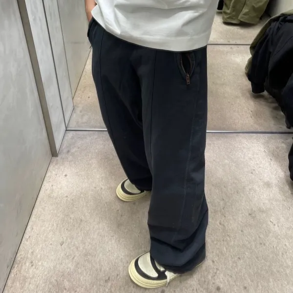Maison Margiela Tabi-Inspired Elastic Waist Pants Black Pants - 8