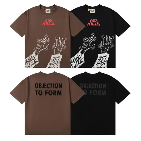 Gallery Dept. Logo Print Black T-Shirt - 14