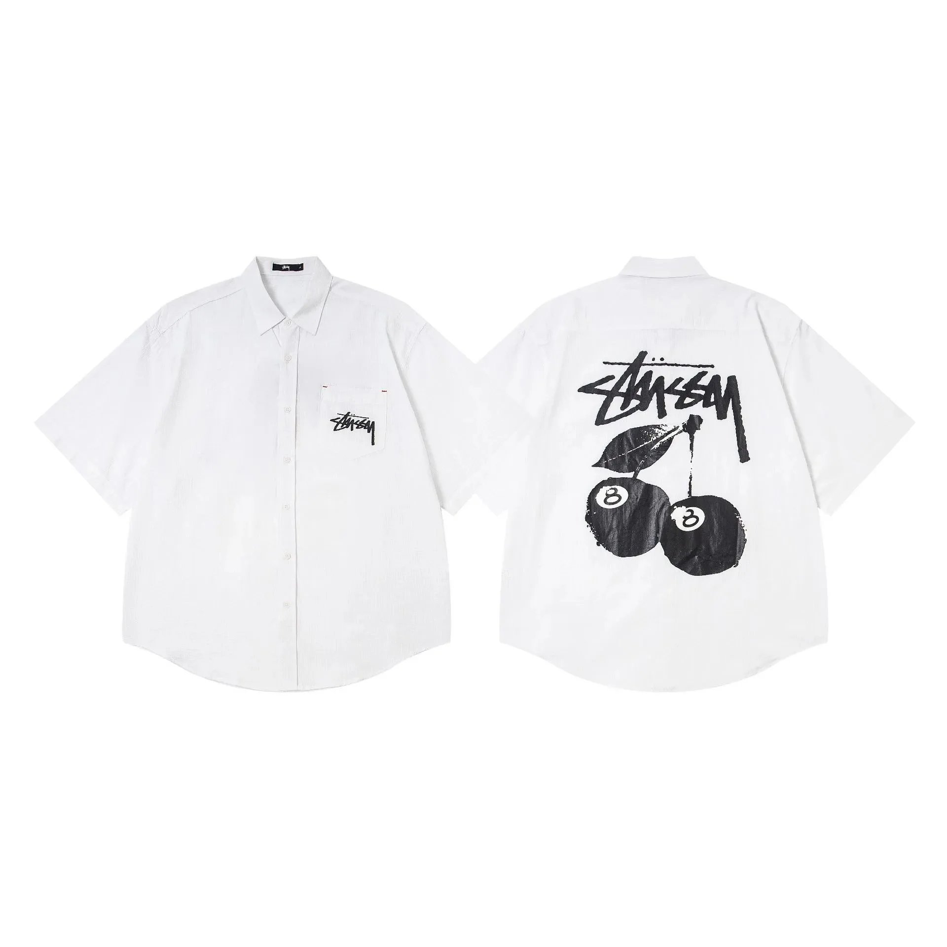 Stüssy 8-Ball Collection Polo, Henley, Shirt, and Denim Apparel - 29