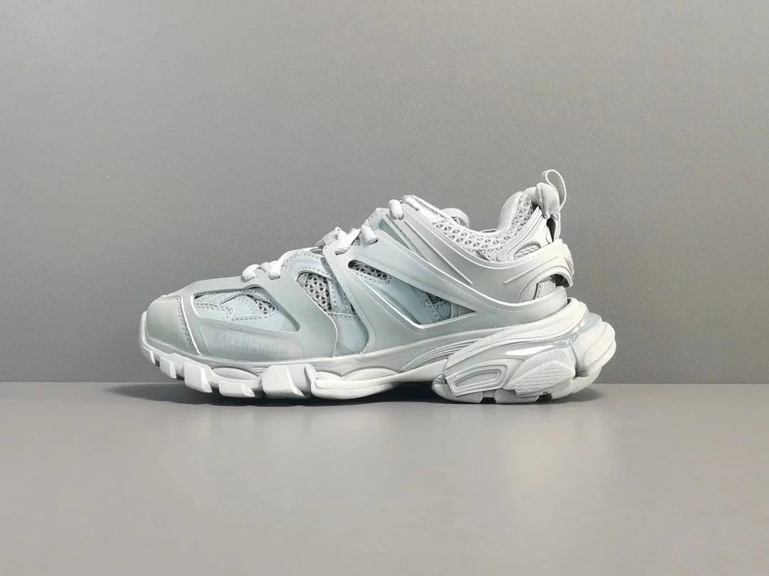 【外贸版：巴黎世家】灰 Balenciaga 巴黎世家Track  户外概念鞋，货号：542023 W2LA1  3253 尺码：35-46（偏大一码）.  拼