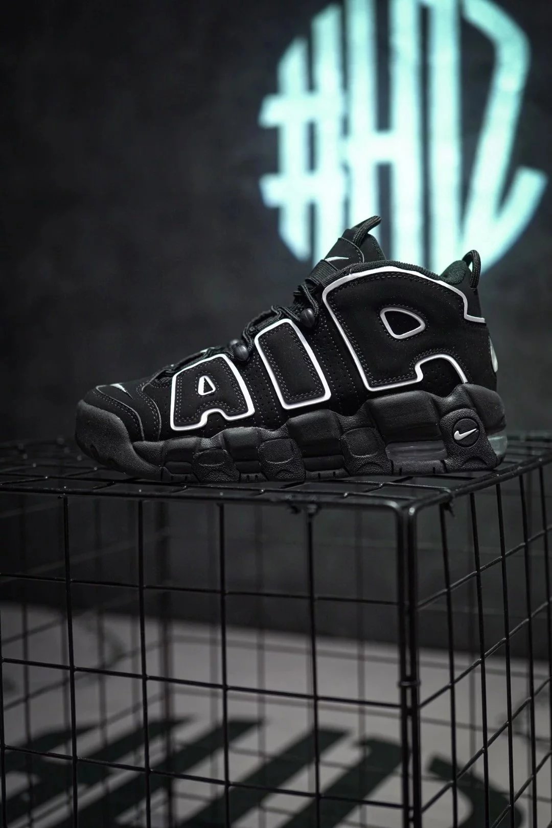 N485420 [Original company level NK Air More Uptempo] Newly upgraded homologous materials, synchronized customization, new correction, full palm real air cushion mold, visible full palm perspective, midsole air cushion cleaning, quality control is quite perfect, different from other versions and sizes on the market