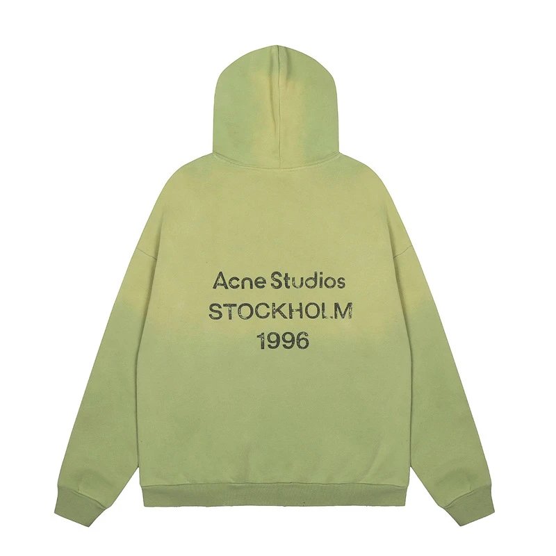 Washed Letter Print Hooded Sweatshirt photo 7