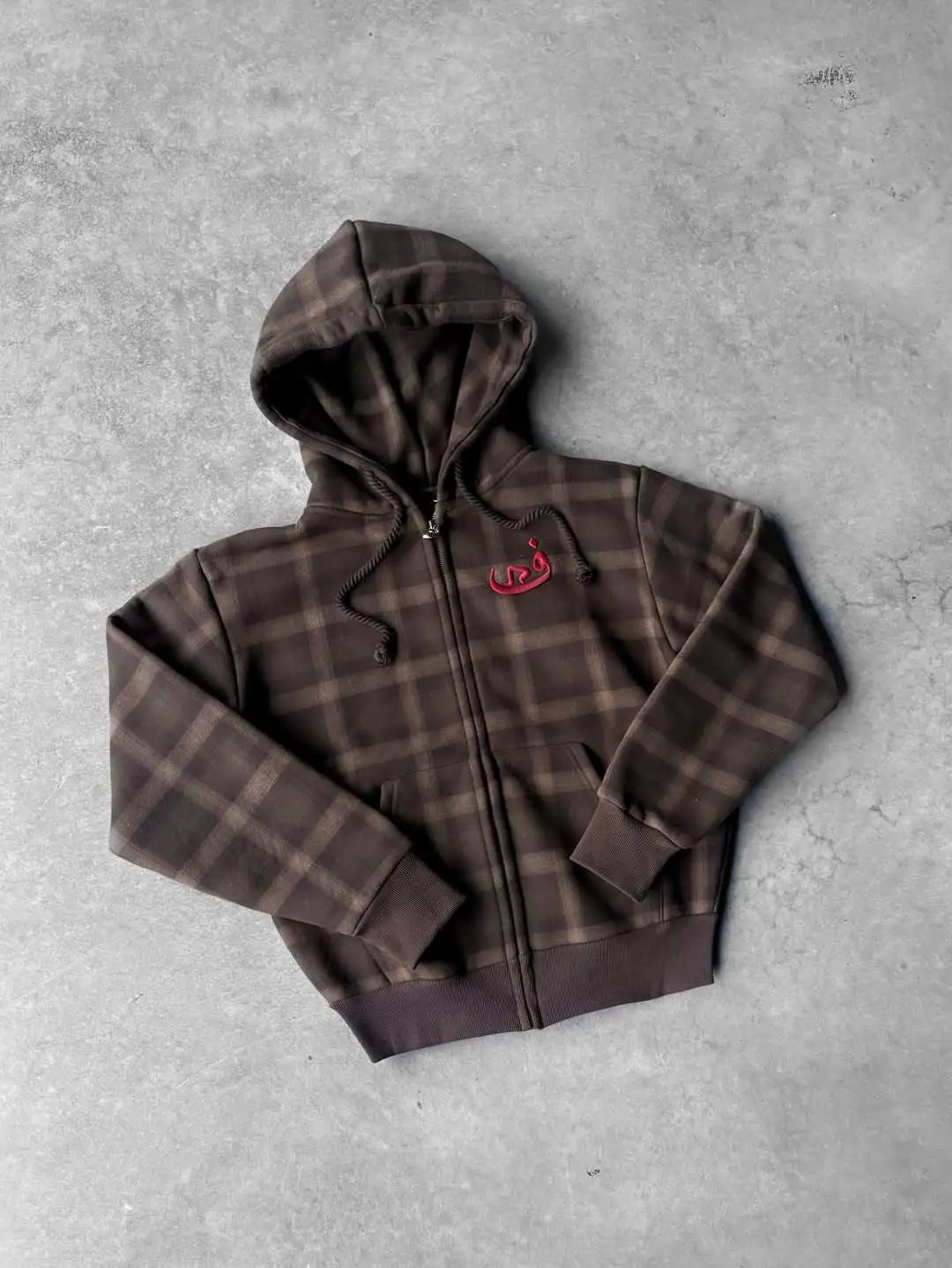 Trendy Plaid Hooded Cardigan photo 2
