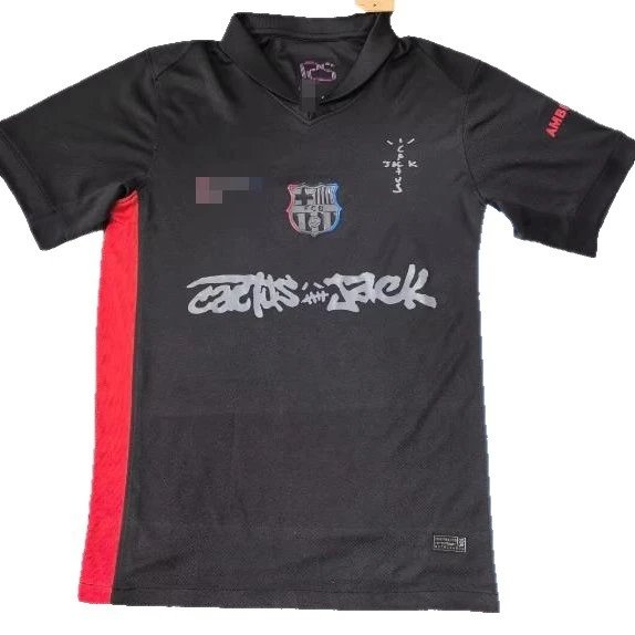 FC Barcelona x Travis Scott Cactus Jack Collab Jersey - 000616