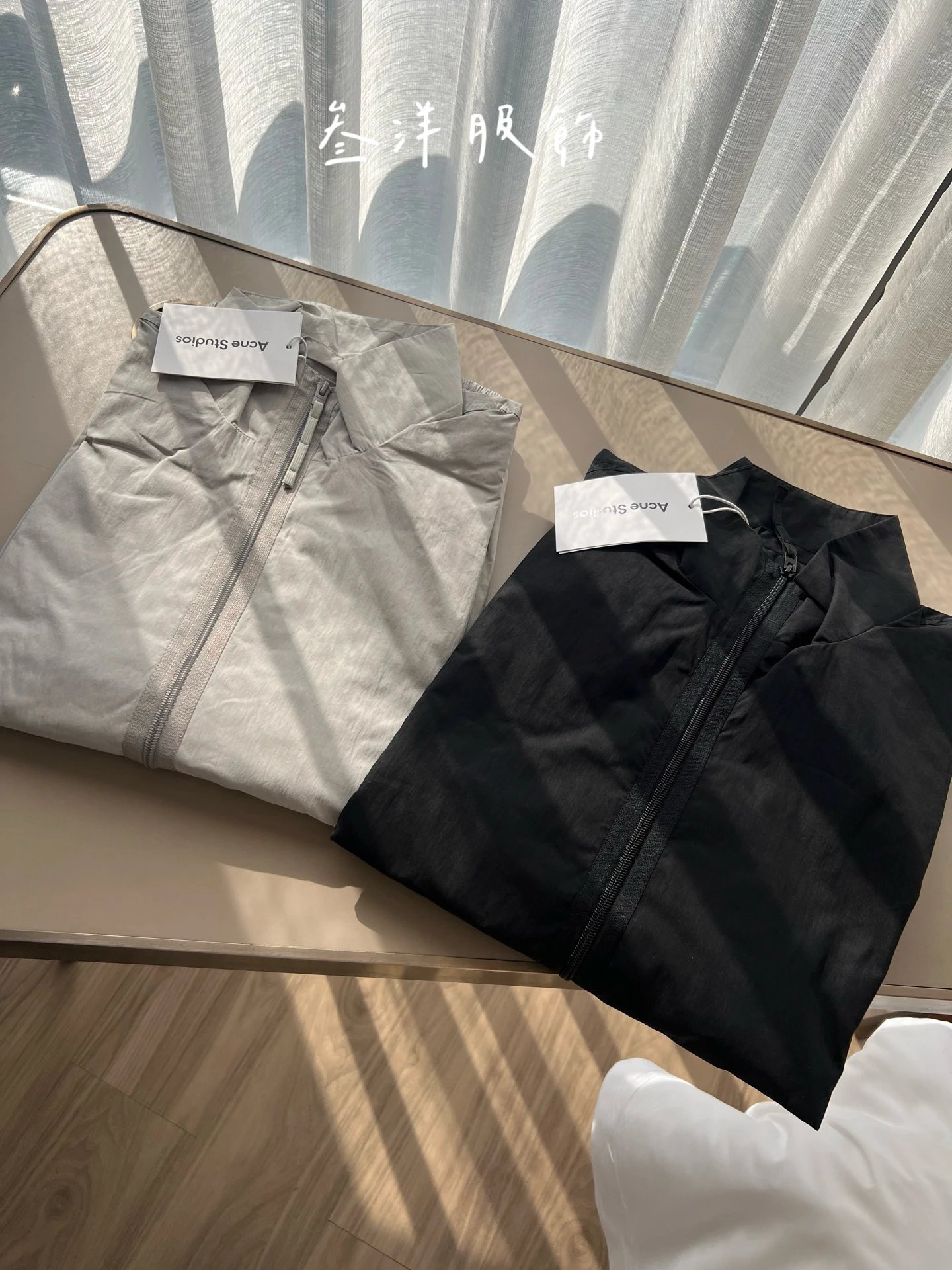 Back Letter Embroidered Zip-Up Jacket photo 7