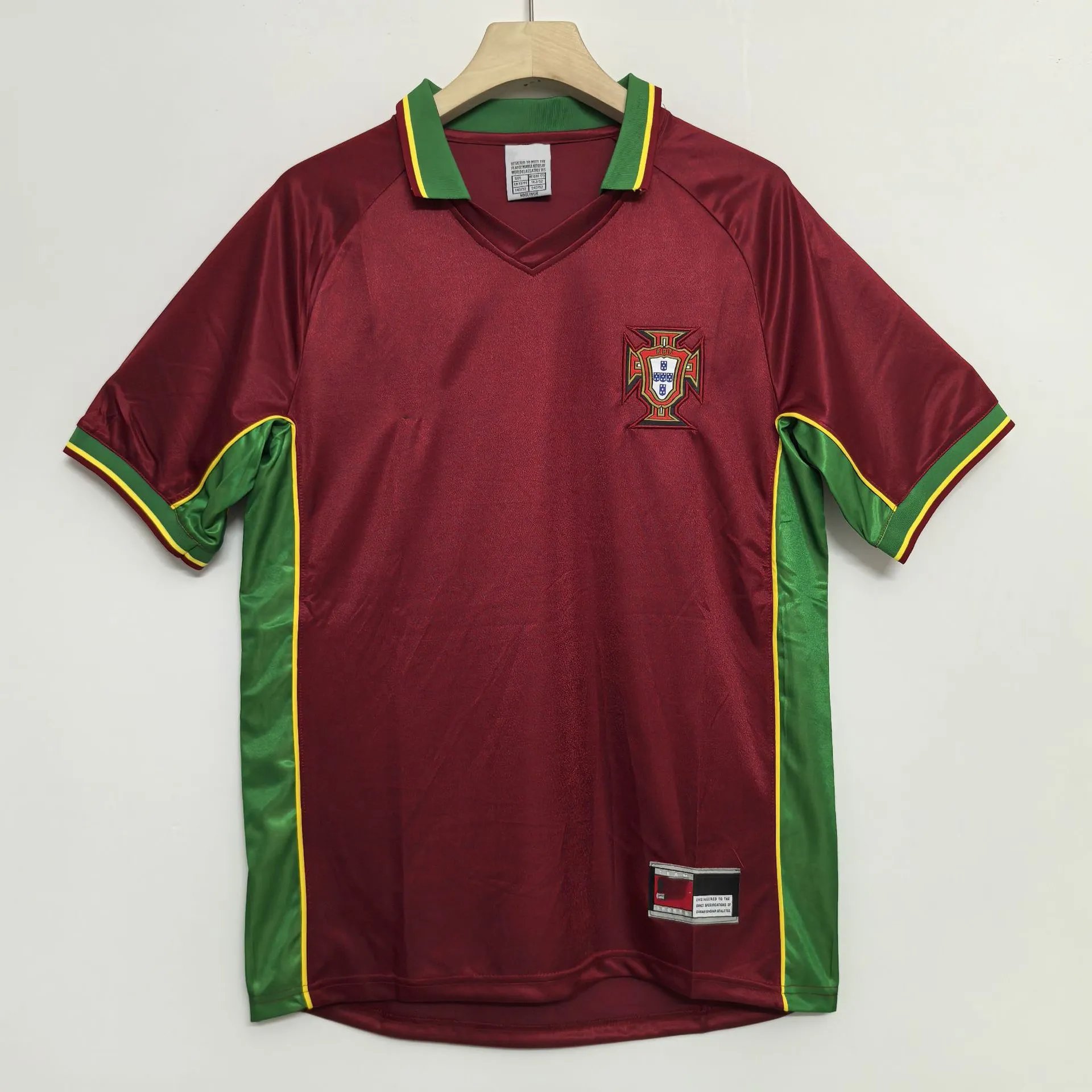 Retro-Style Short-Sleeve Soccer Jersey photo 5