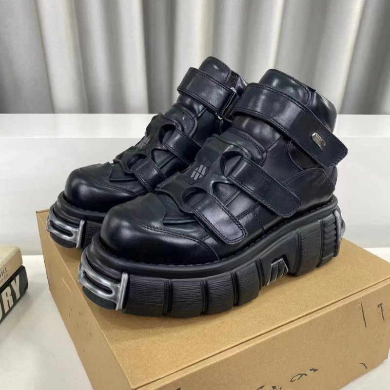 Unisex High-Top Platform Sneakers photo 5