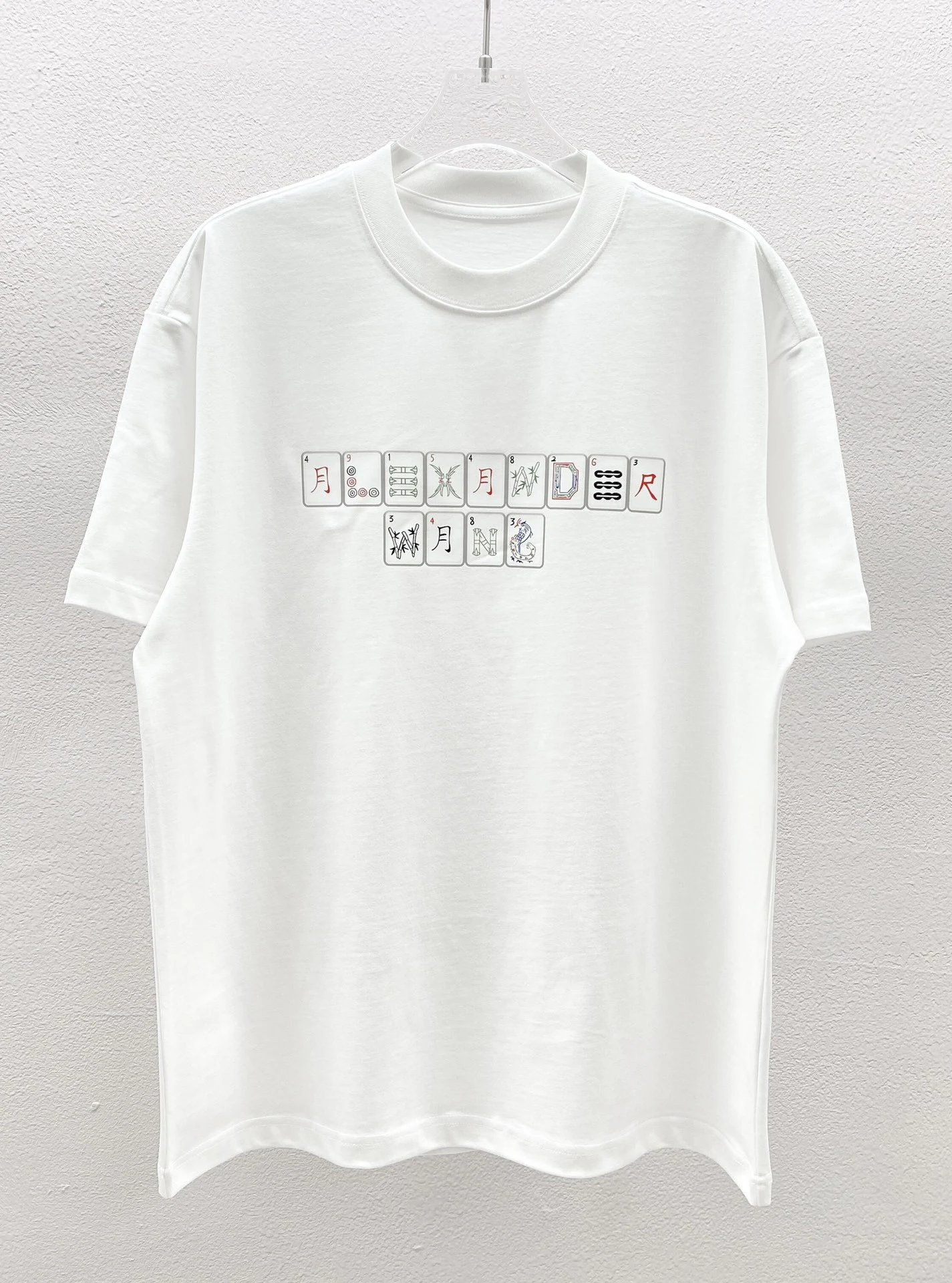 Letter Printed Short Sleeve Shirt photo 2
