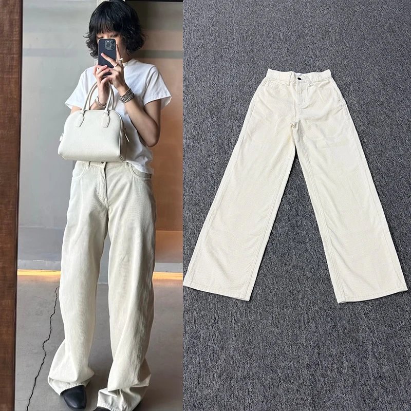 Women's High-Waisted Straight Wide Leg Leggings