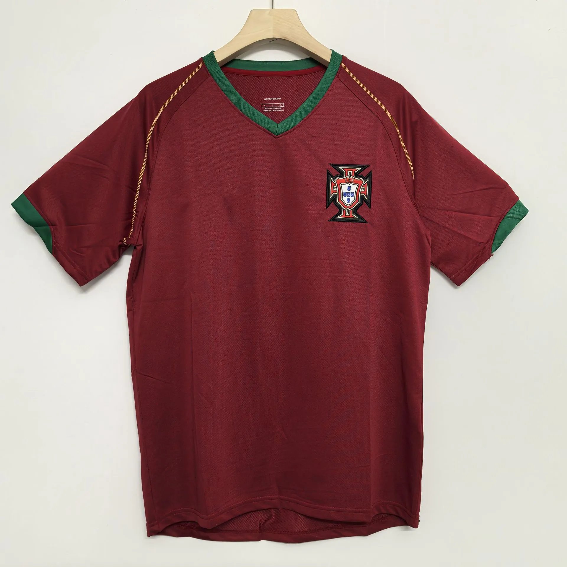 Retro-Style Short-Sleeve Soccer Jersey photo 4