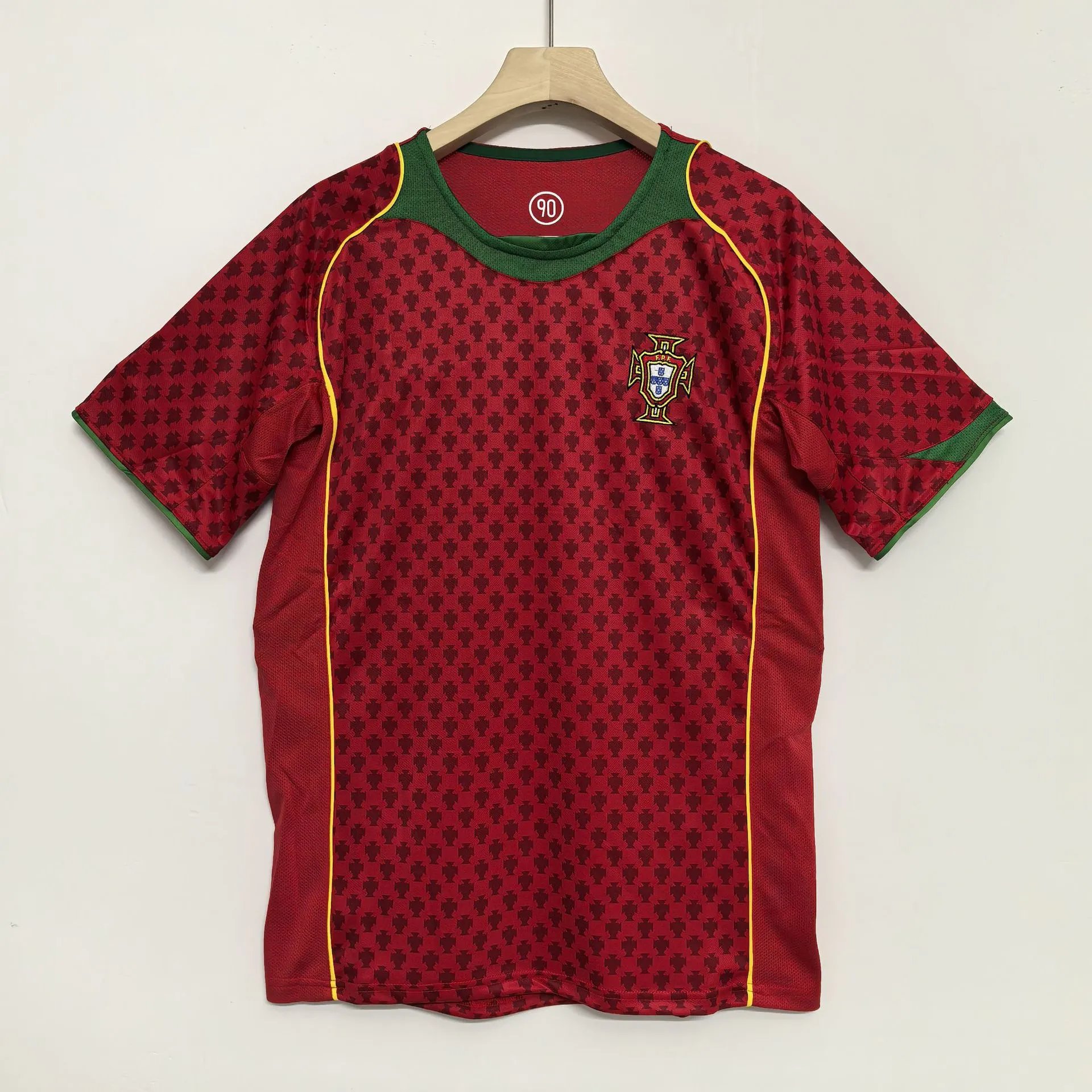 Retro-Style Short-Sleeve Soccer Jersey photo 3