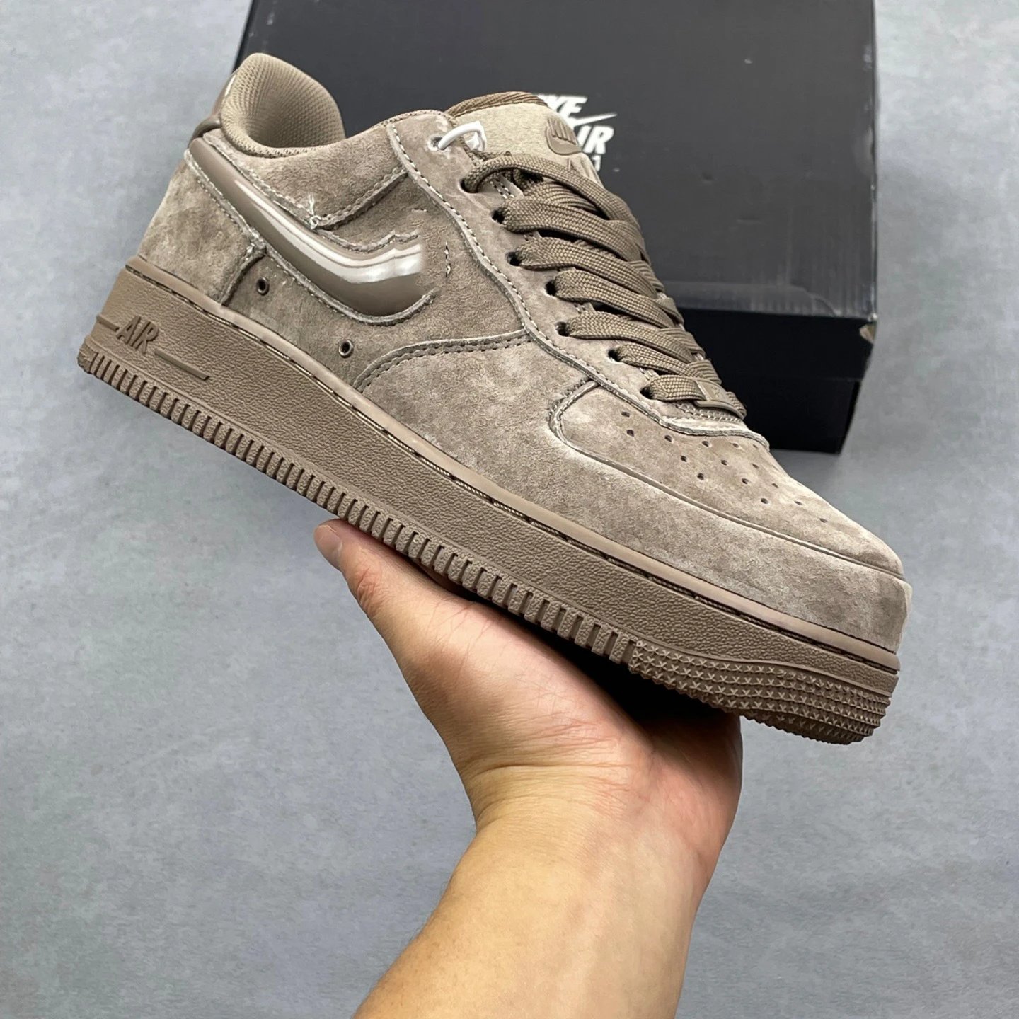 Women's Casual Suede Thick-Soled Sneakers photo 7