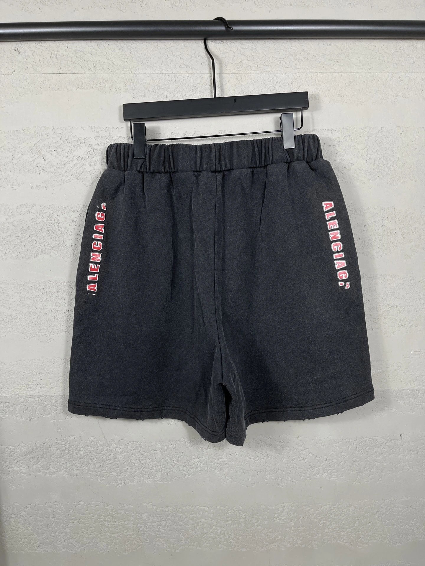 Puma x Balenciaga Sport Shorts Black Red White - 14