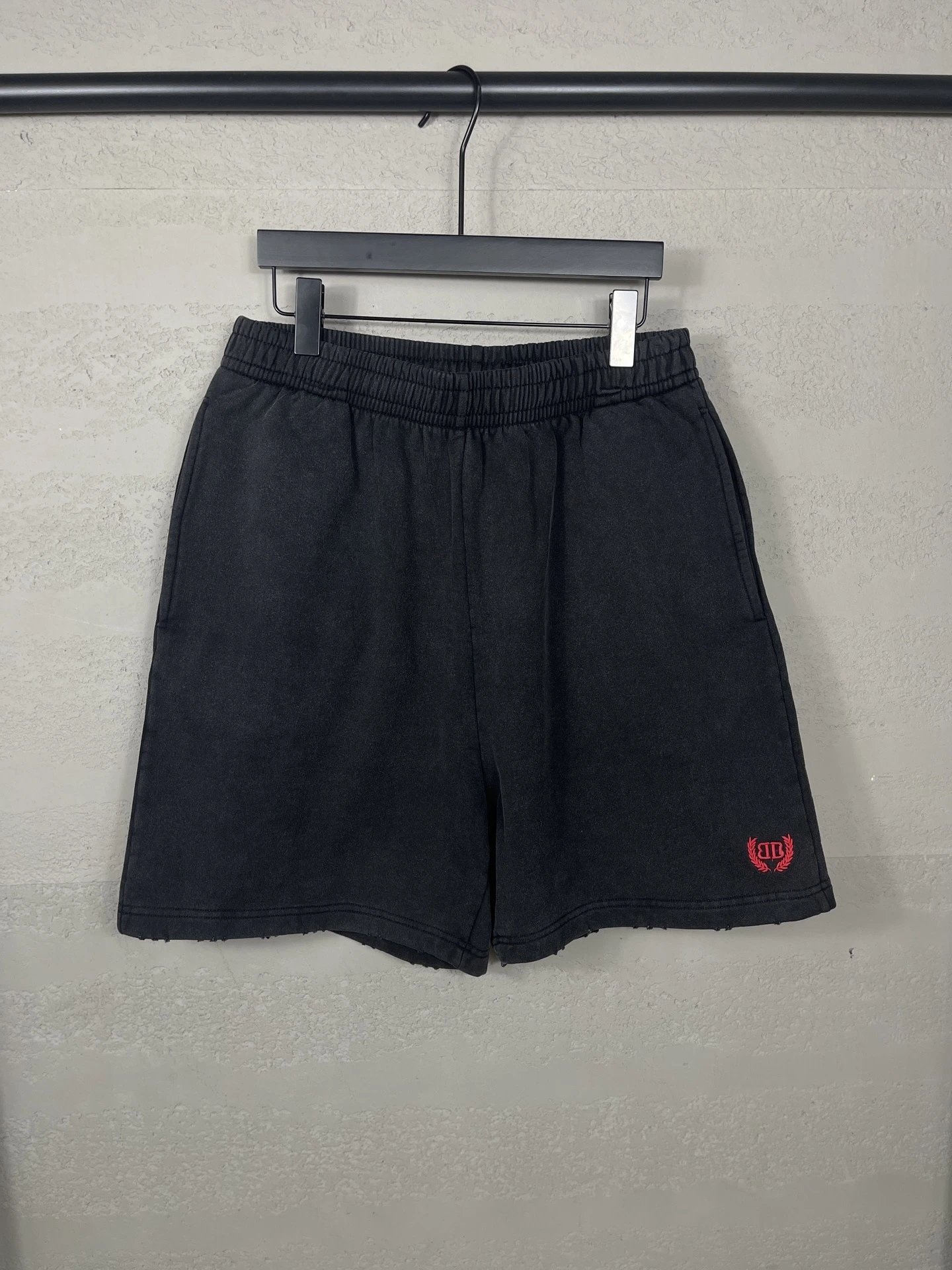 Puma x Balenciaga Sport Shorts Black Red White - 17