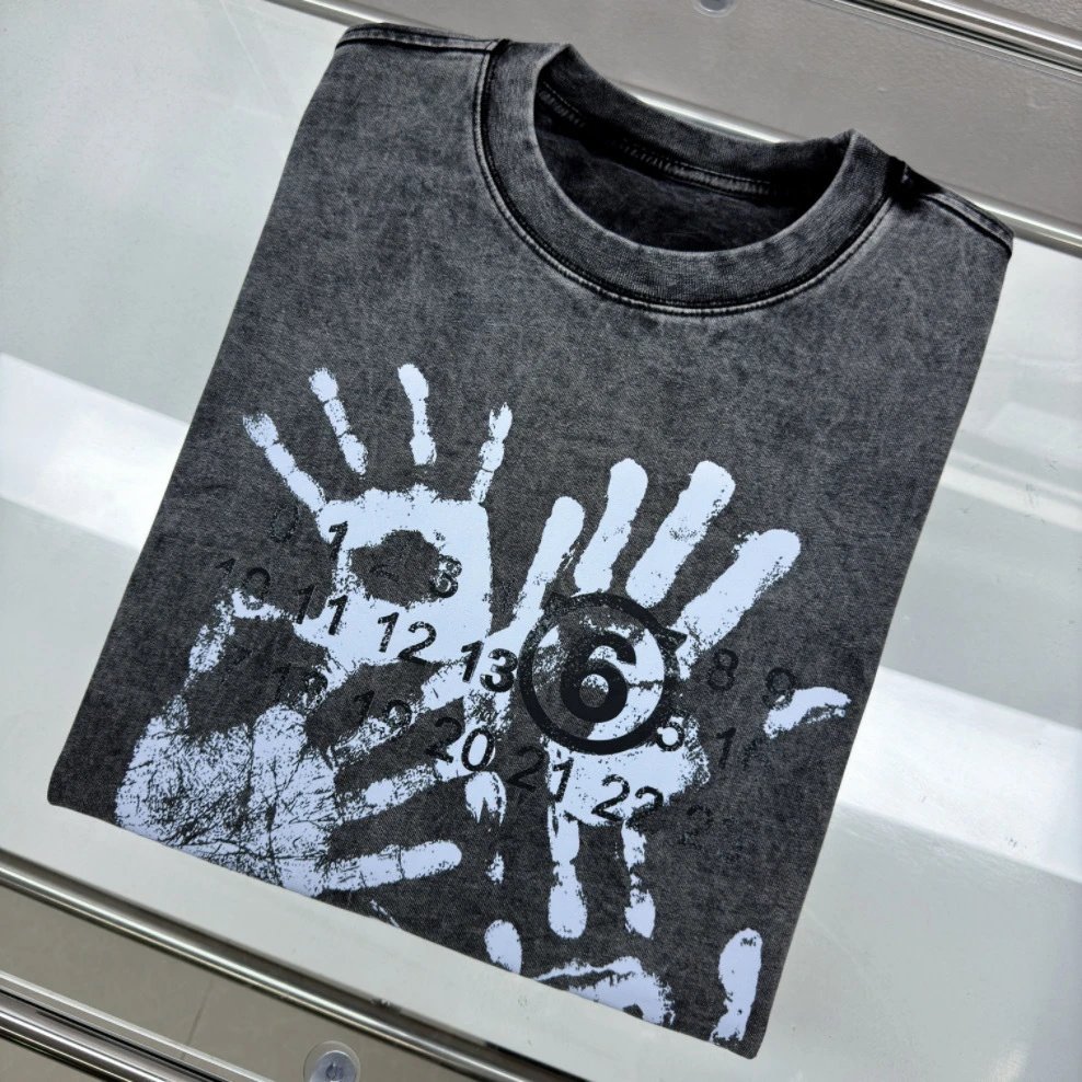 Design Minimalist X-Mark Black T-Shirt - 7