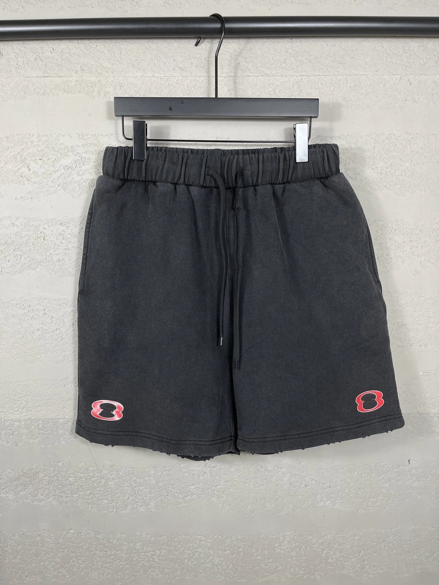 Puma x Balenciaga Sport Shorts Black Red White - 13