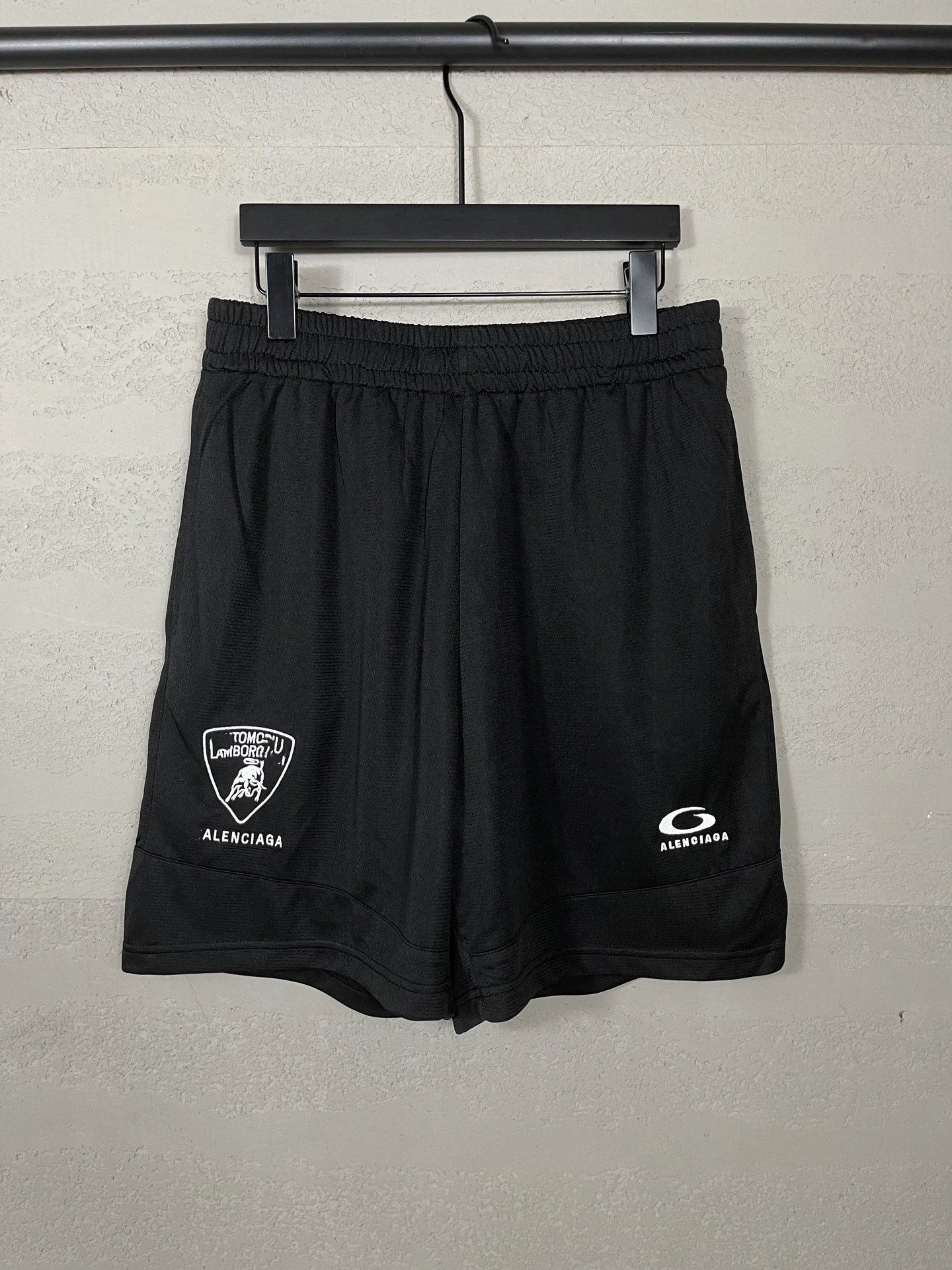 Puma x Balenciaga Sport Shorts Black Red White - 43