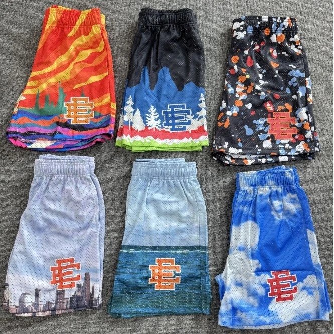 Casual Sports Mesh Drawstring Shorts