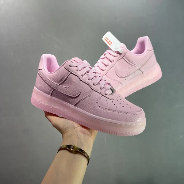 Nike Air Force 1 Low Purple Skeleton Print Sneakers - 14