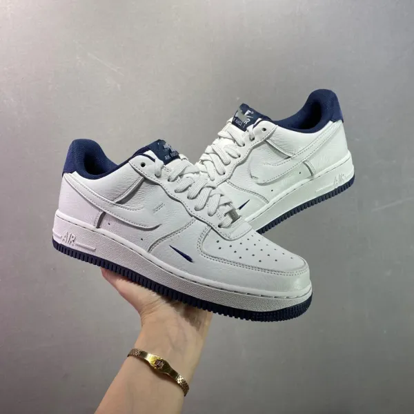 Nike Air Force 1 Low Purple Skeleton Print Sneakers - 22