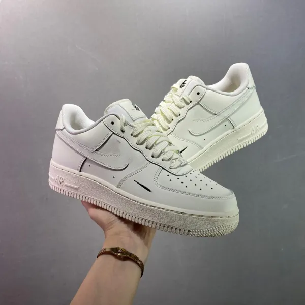 Nike Air Force 1 Low Purple Skeleton Print Sneakers - 23