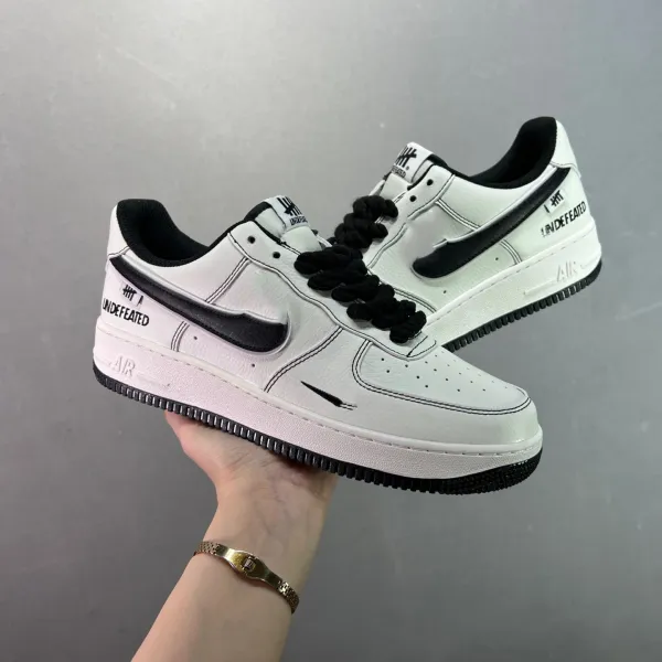 Nike Air Force 1 Low Purple Skeleton Print Sneakers - 30
