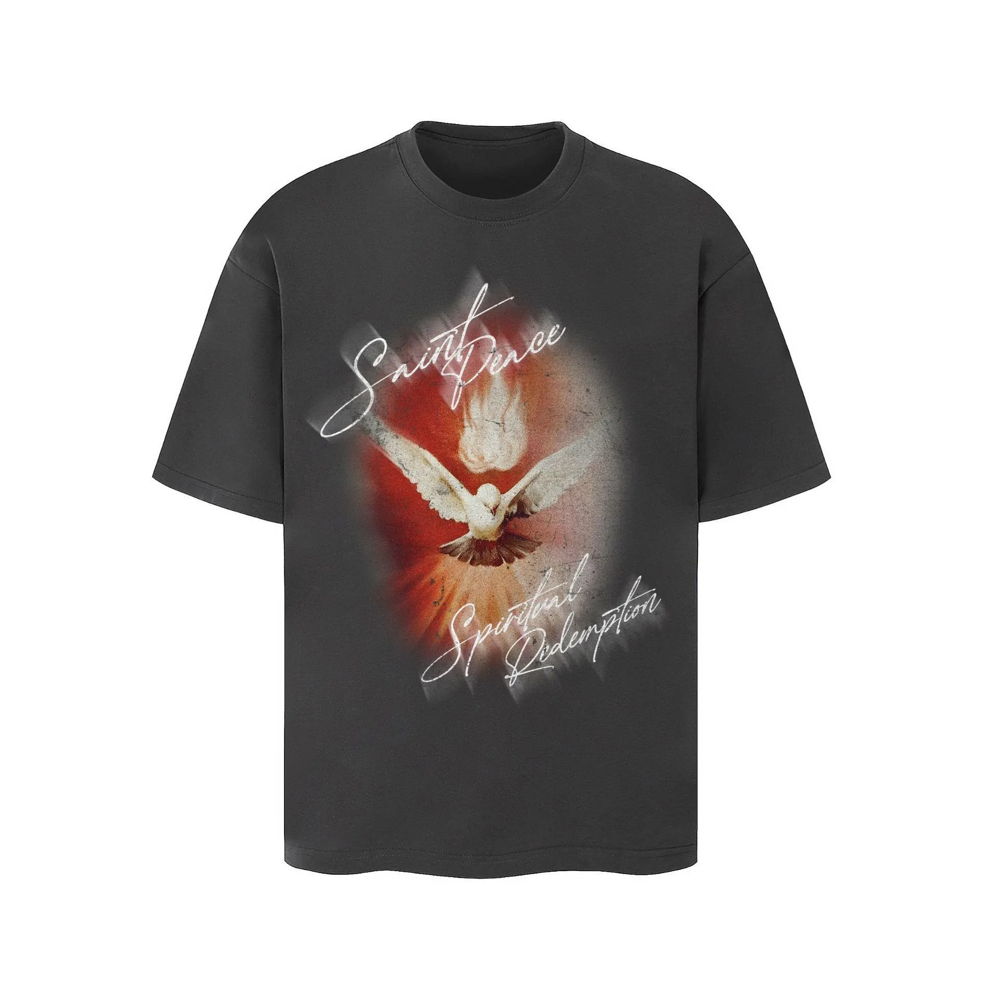 Personalized Creative Rock Short Sleeve T-Shirt photo 2