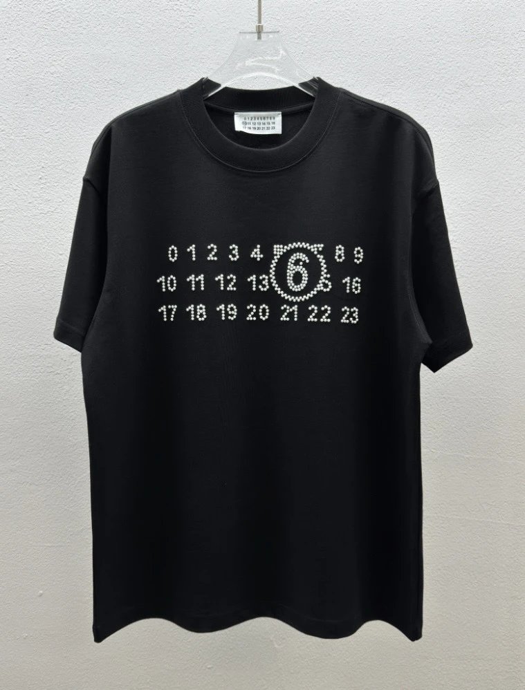 Design Minimalist X-Mark Black T-Shirt - 12