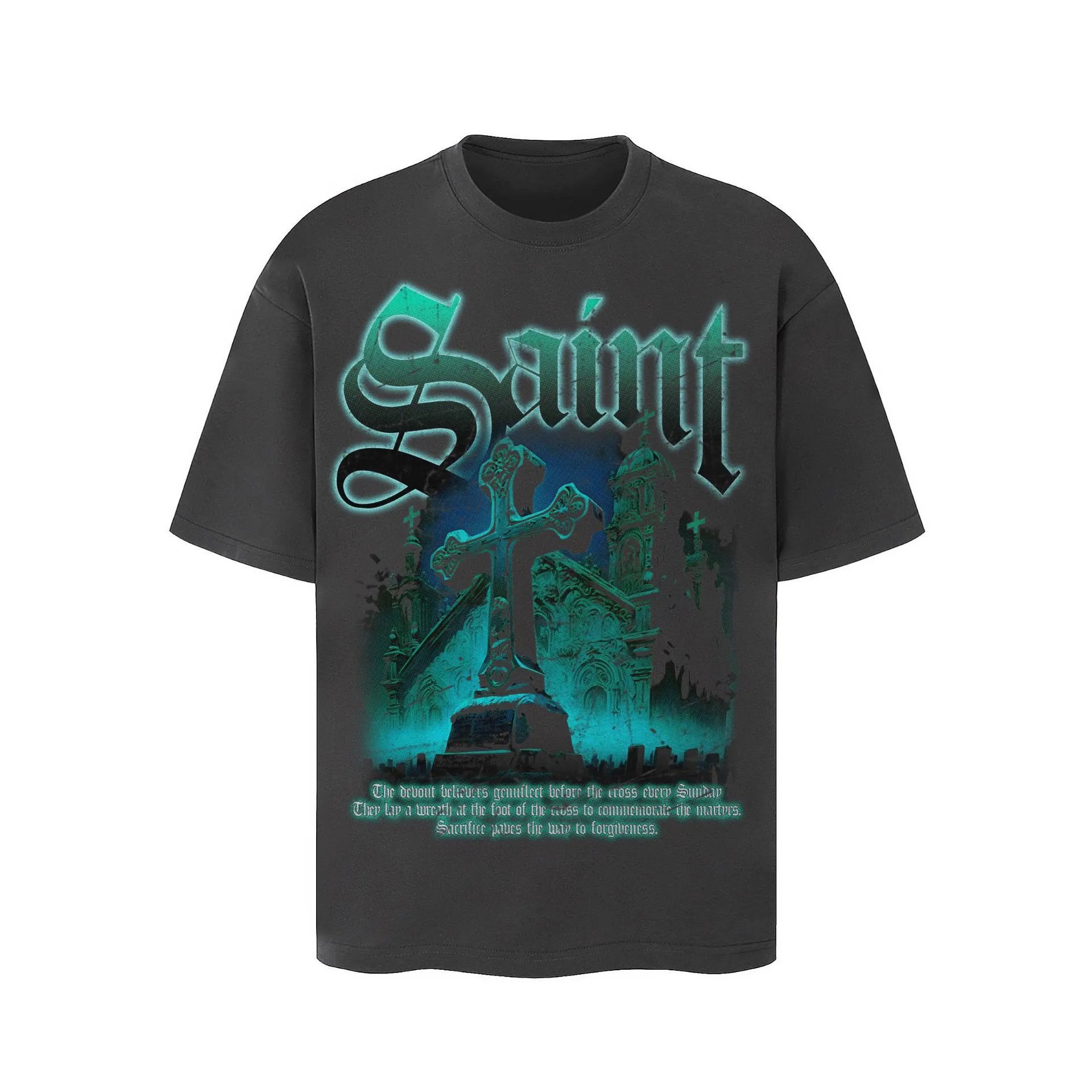 Personalized Creative Rock Short Sleeve T-Shirt photo 6