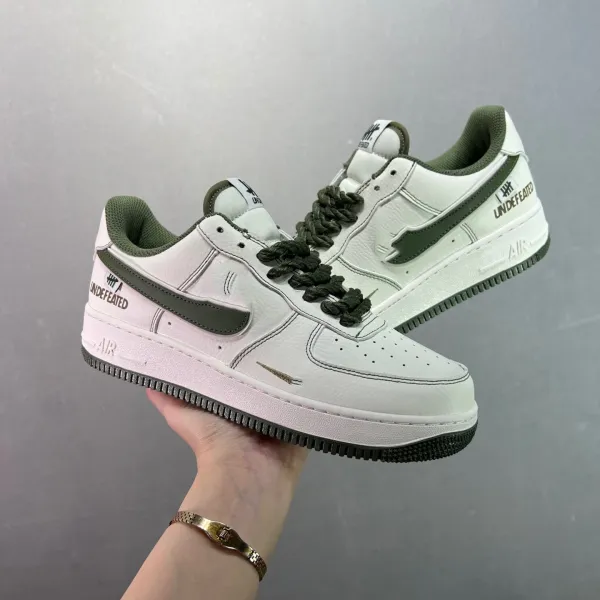 Nike Air Force 1 Low Purple Skeleton Print Sneakers - 29