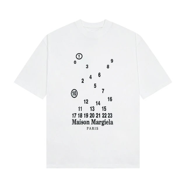 Digital Pattern Round Neck T-Shirt photo 7
