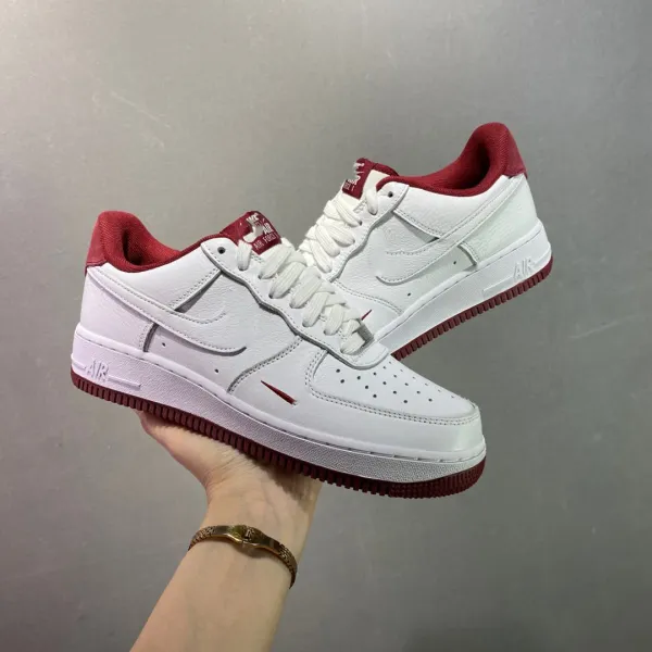 Nike Air Force 1 Low Purple Skeleton Print Sneakers - 26