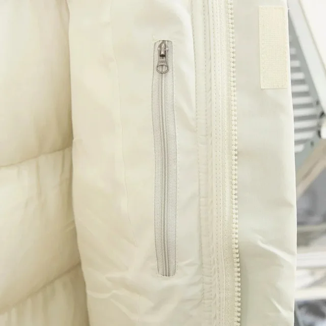 The North Face Down Jackets Hooded quilted puffer product detail image 3