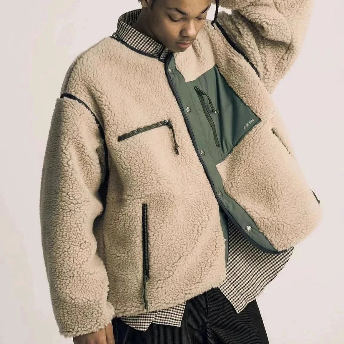 The North Face Down Jackets Hooded quilted puffer — 5 Khaki